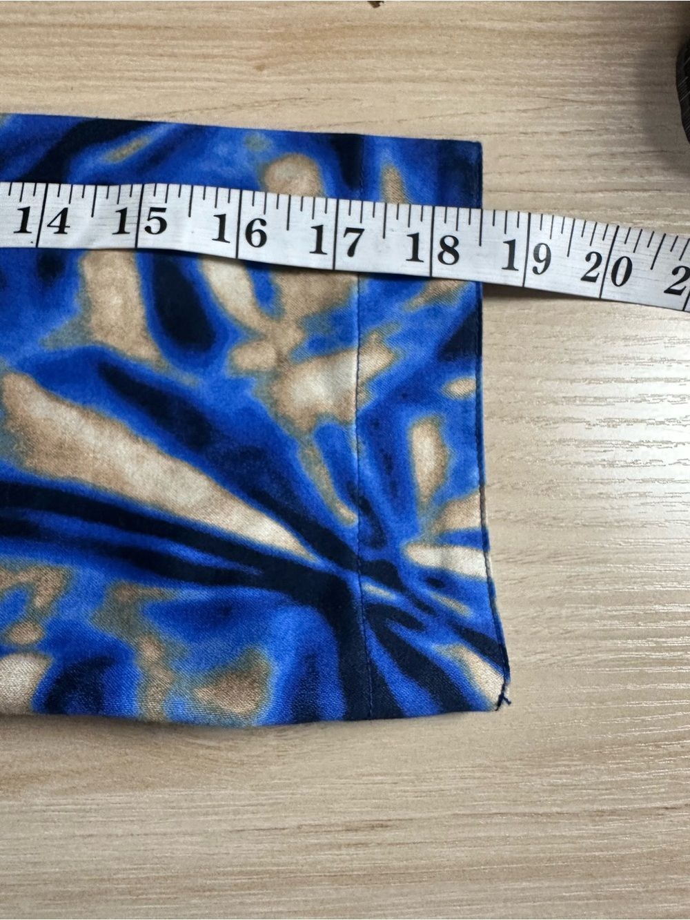 Cato Blue & Gold Ruffled Printed Jacket - Picture 9 of 10